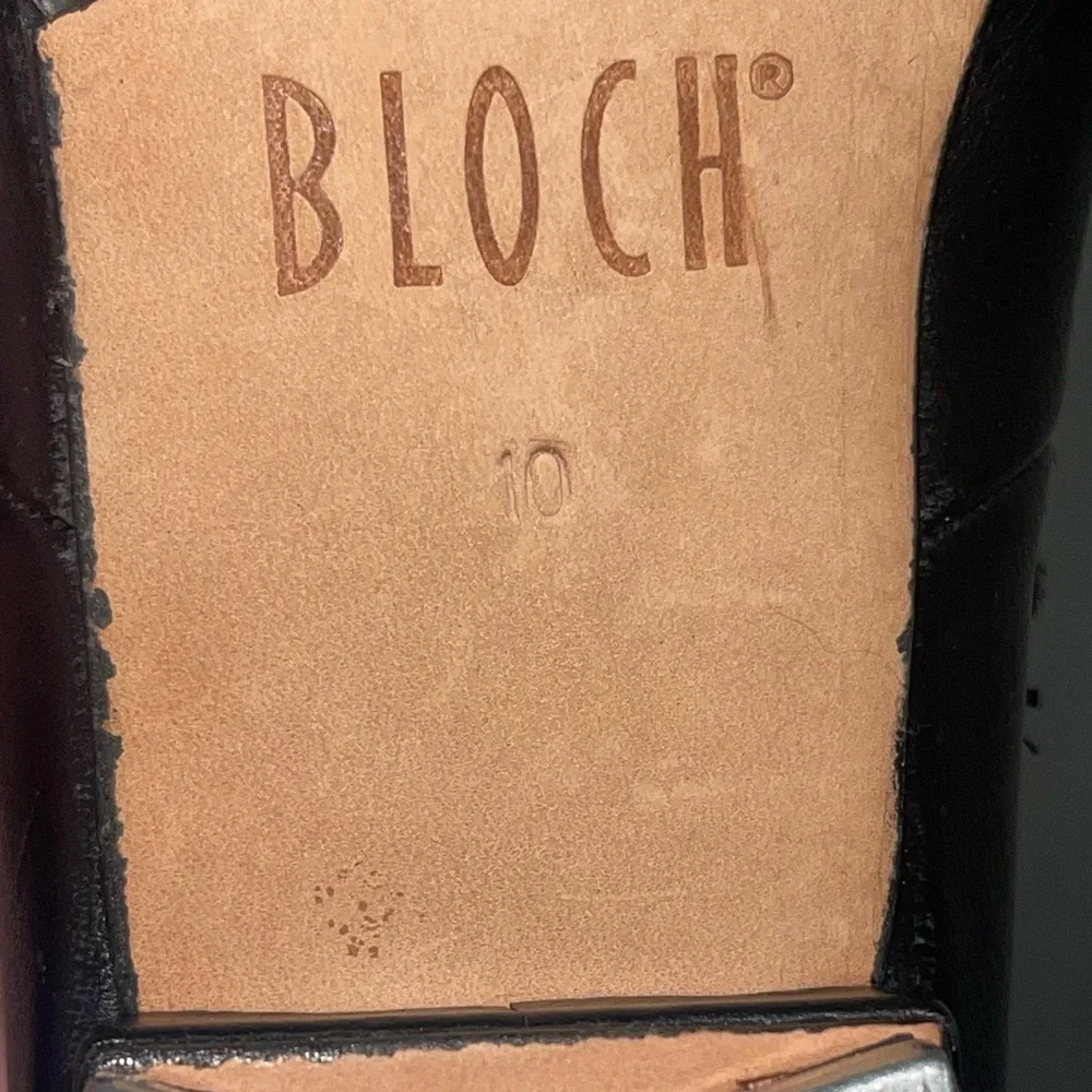 Bloch black Mary Jane techno tap shoes. Size 10 GUC - Picture 10 of 12